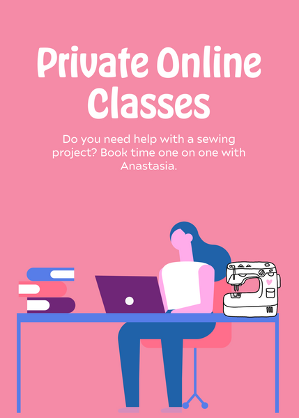 Virtual sewing class